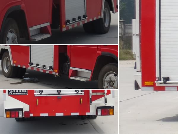 江特牌JDF5100GXFSG30/Q型水罐消防车